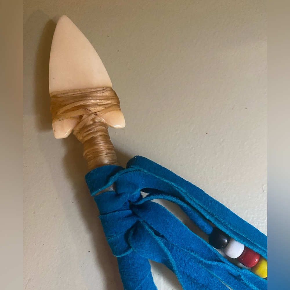 Native American Talking Stick - Picture 2 of 4
